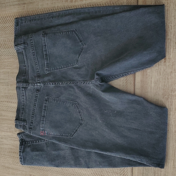 Womens Black Super High Rise Skinny Jeans - Picture 2 of 4